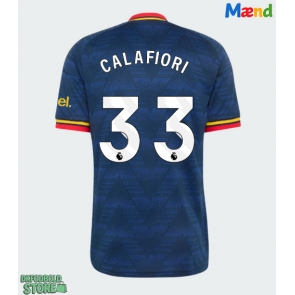 Arsenal Riccardo Calafiori #33 Replika Udebanetrøje 2026-27 Kortærmet